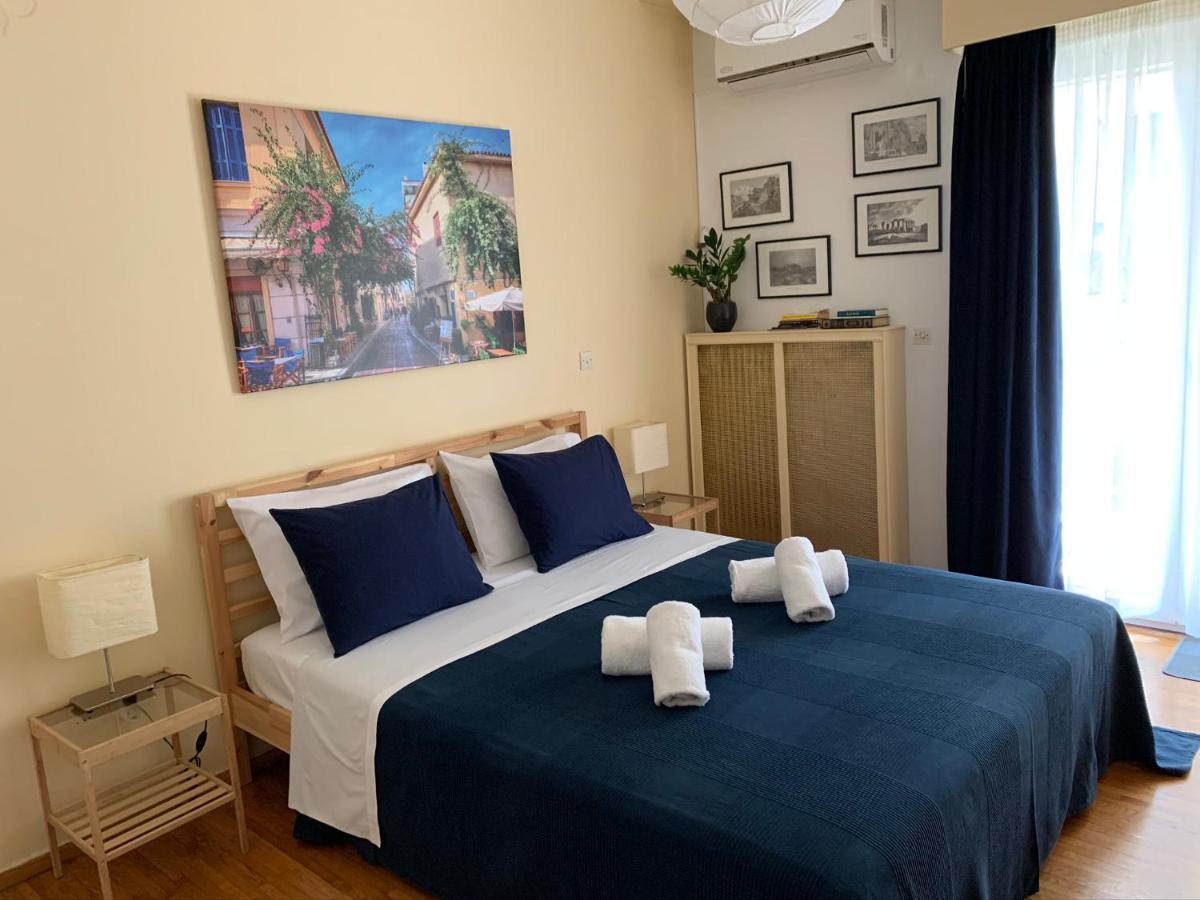 Renovated Cozy Apartment Near To Acropolis Athen Exterior foto